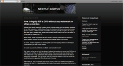 Desktop Screenshot of deeplysimple.net